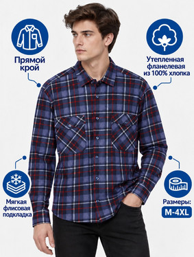 Рубашка муж PALMARY LEADING 57001906
